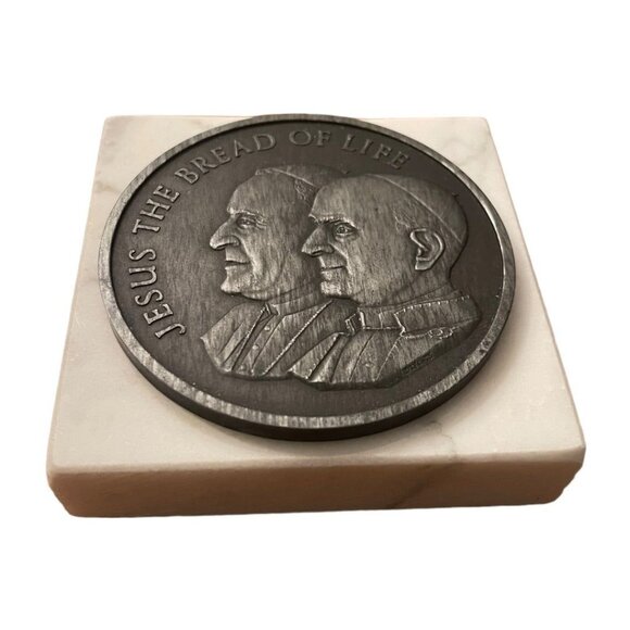 Unbranded Other - 41st International Eucharistic Congress 1976 Philadelphia Medallion on Marble 3.